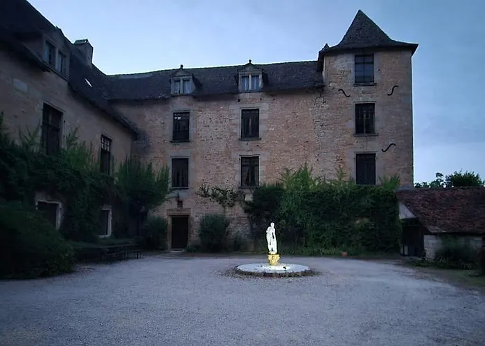 Chateau De Presque בית נופש Saint-Médard-de-Presque