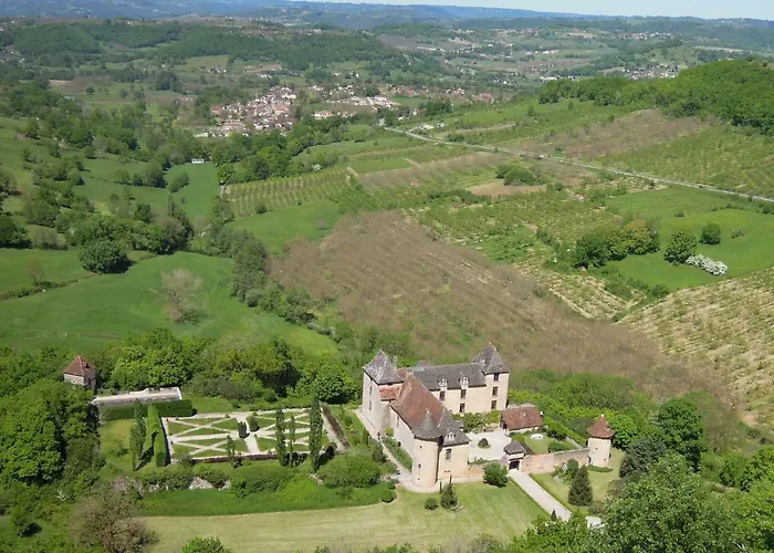 Chateau De Presque בית נופש Saint-Médard-de-Presque